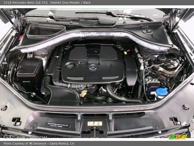 Selenite Grey Metallic / Black 2018 Mercedes-Benz GLE 350
