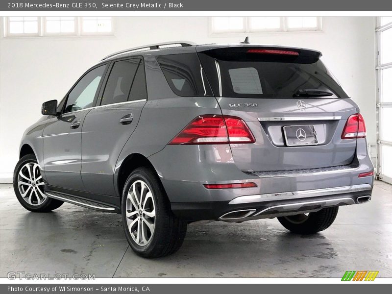 Selenite Grey Metallic / Black 2018 Mercedes-Benz GLE 350