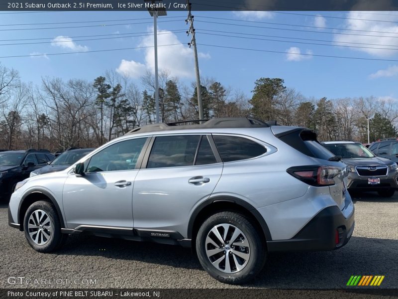 Ice Silver Metallic / Gray 2021 Subaru Outback 2.5i Premium