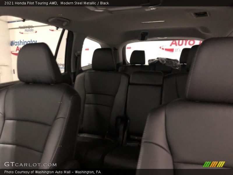 Modern Steel Metallic / Black 2021 Honda Pilot Touring AWD