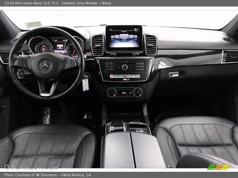 Selenite Grey Metallic / Black 2018 Mercedes-Benz GLE 350