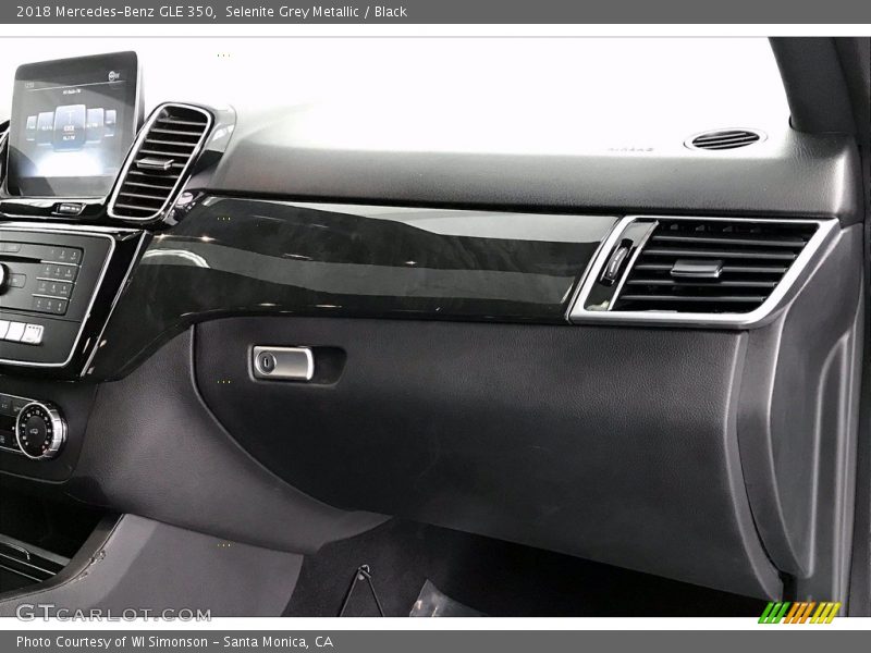 Selenite Grey Metallic / Black 2018 Mercedes-Benz GLE 350