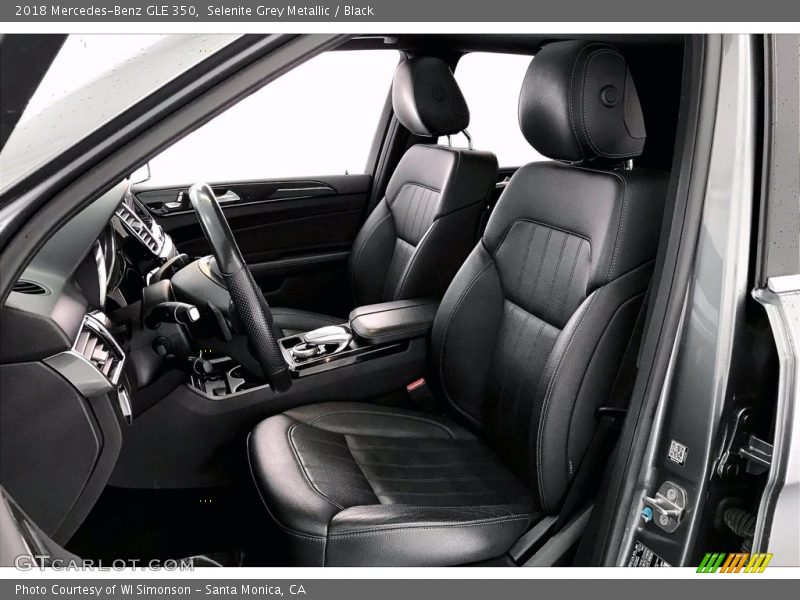 Selenite Grey Metallic / Black 2018 Mercedes-Benz GLE 350