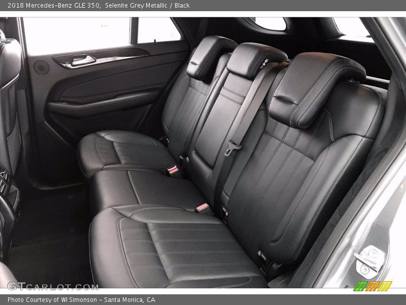 Selenite Grey Metallic / Black 2018 Mercedes-Benz GLE 350