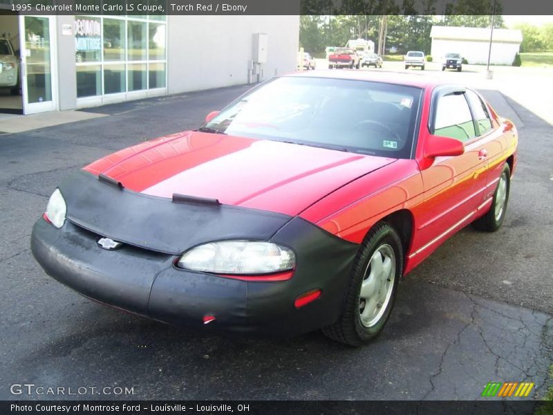 Torch Red / Ebony 1995 Chevrolet Monte Carlo LS Coupe