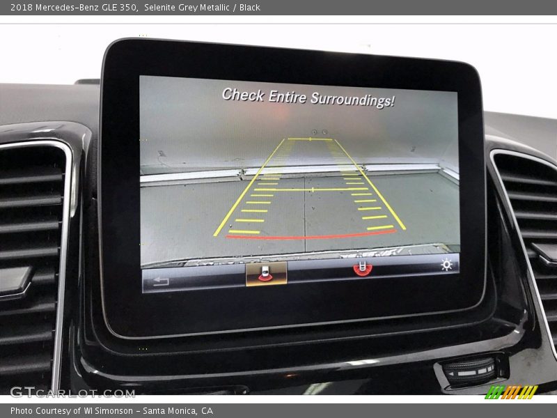 Selenite Grey Metallic / Black 2018 Mercedes-Benz GLE 350