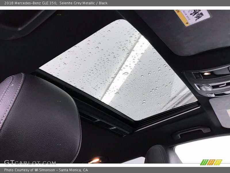 Selenite Grey Metallic / Black 2018 Mercedes-Benz GLE 350