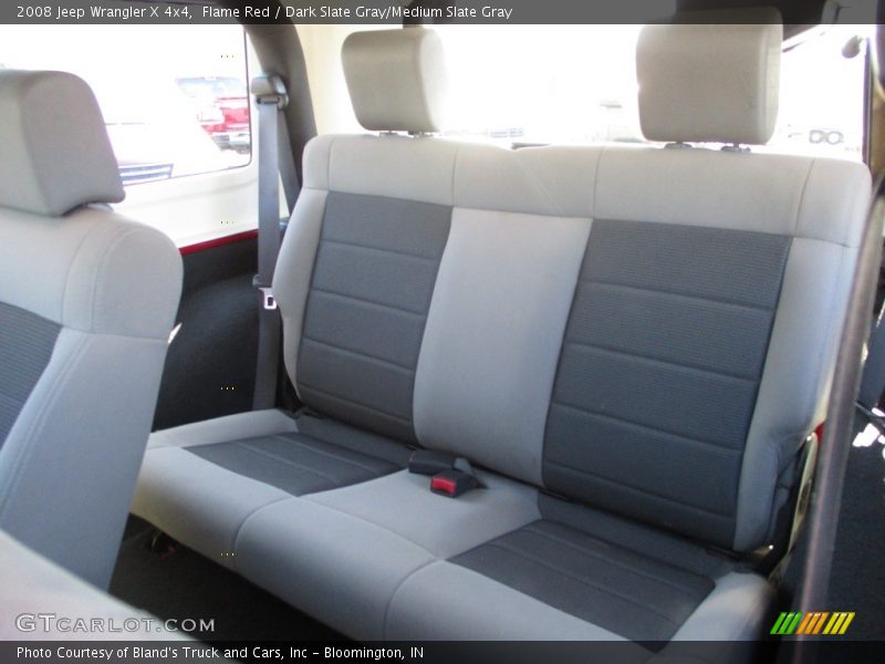 Flame Red / Dark Slate Gray/Medium Slate Gray 2008 Jeep Wrangler X 4x4