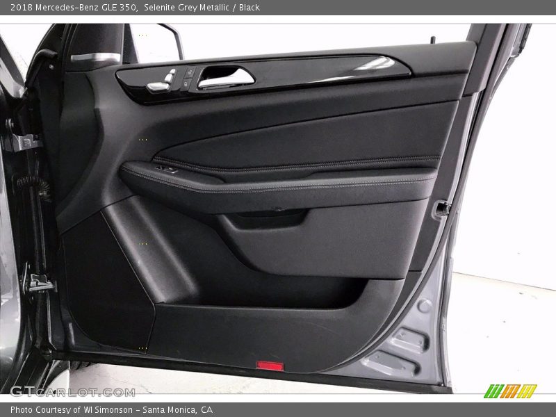 Selenite Grey Metallic / Black 2018 Mercedes-Benz GLE 350