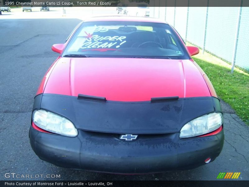 Torch Red / Ebony 1995 Chevrolet Monte Carlo LS Coupe