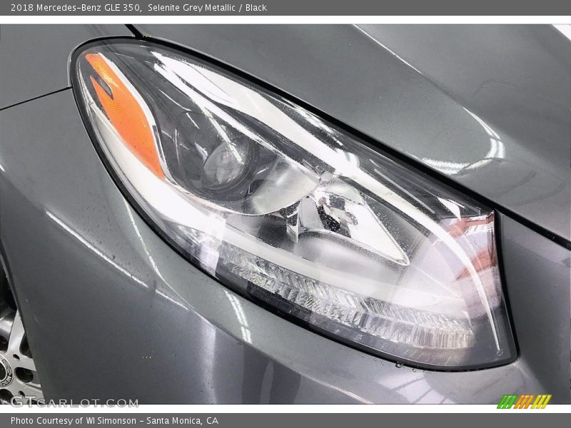 Selenite Grey Metallic / Black 2018 Mercedes-Benz GLE 350