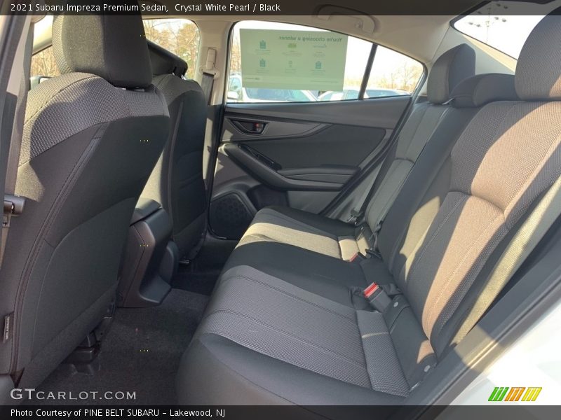 Crystal White Pearl / Black 2021 Subaru Impreza Premium Sedan