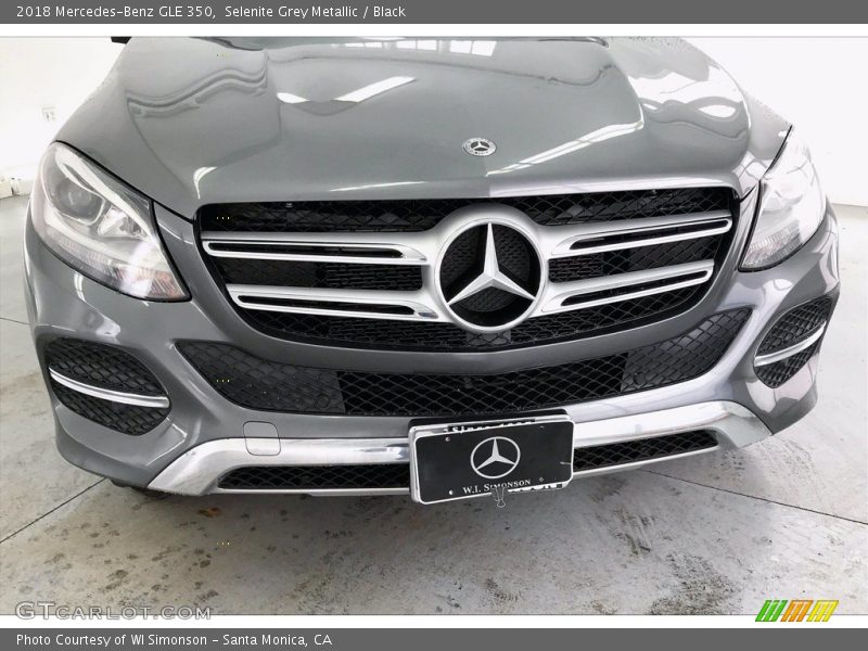 Selenite Grey Metallic / Black 2018 Mercedes-Benz GLE 350