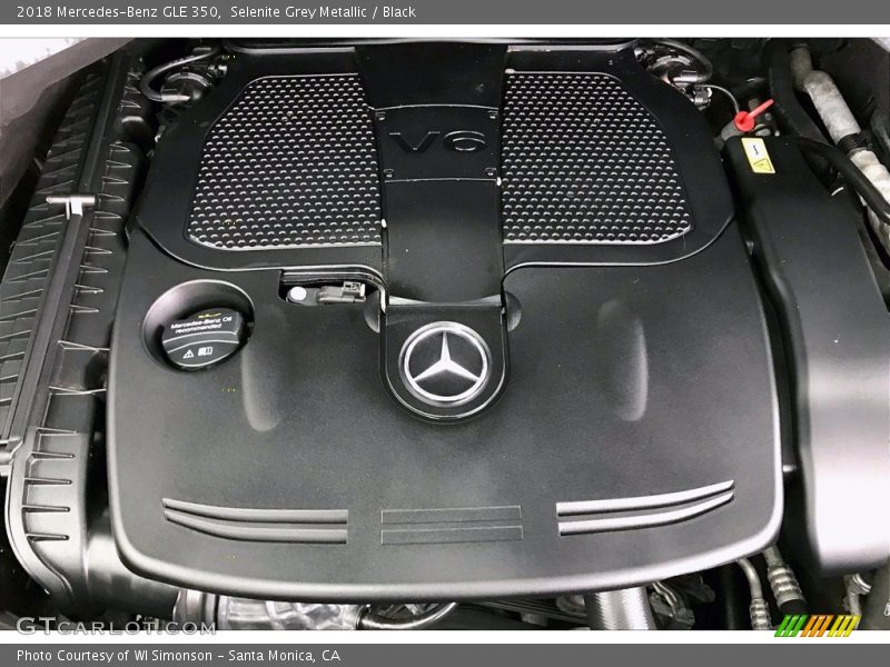 Selenite Grey Metallic / Black 2018 Mercedes-Benz GLE 350