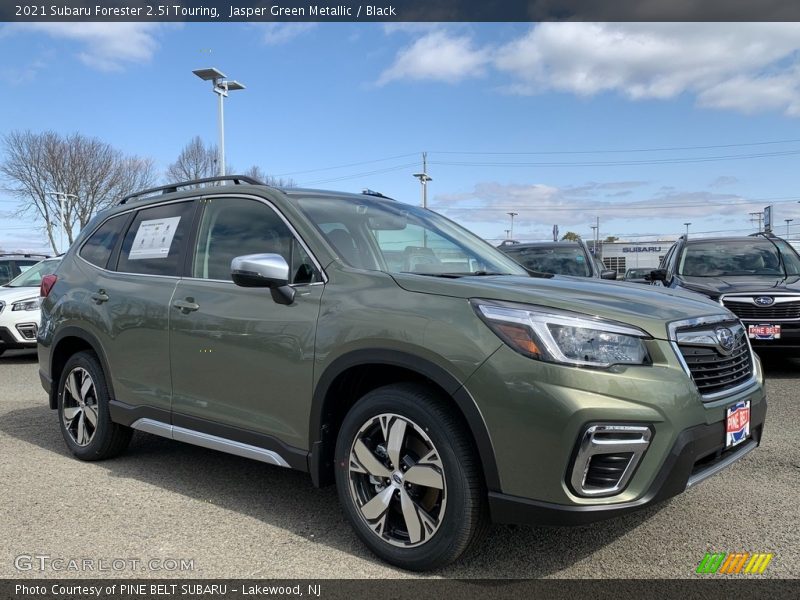 Jasper Green Metallic / Black 2021 Subaru Forester 2.5i Touring