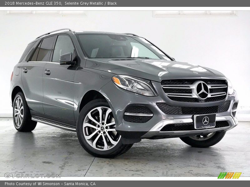 Selenite Grey Metallic / Black 2018 Mercedes-Benz GLE 350