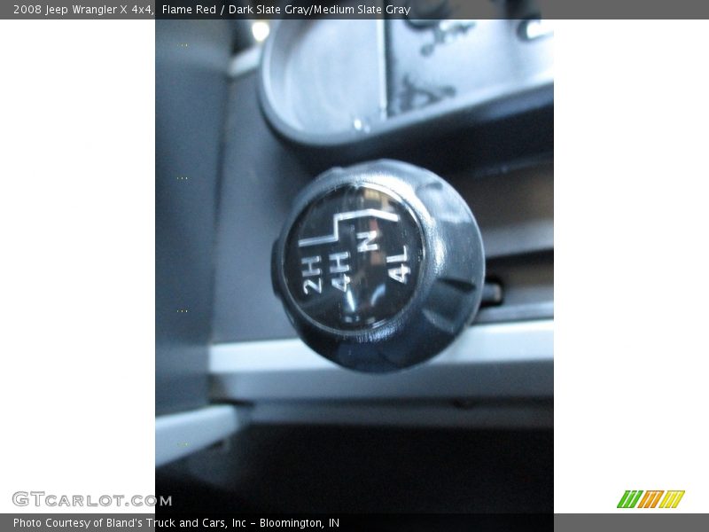 Flame Red / Dark Slate Gray/Medium Slate Gray 2008 Jeep Wrangler X 4x4
