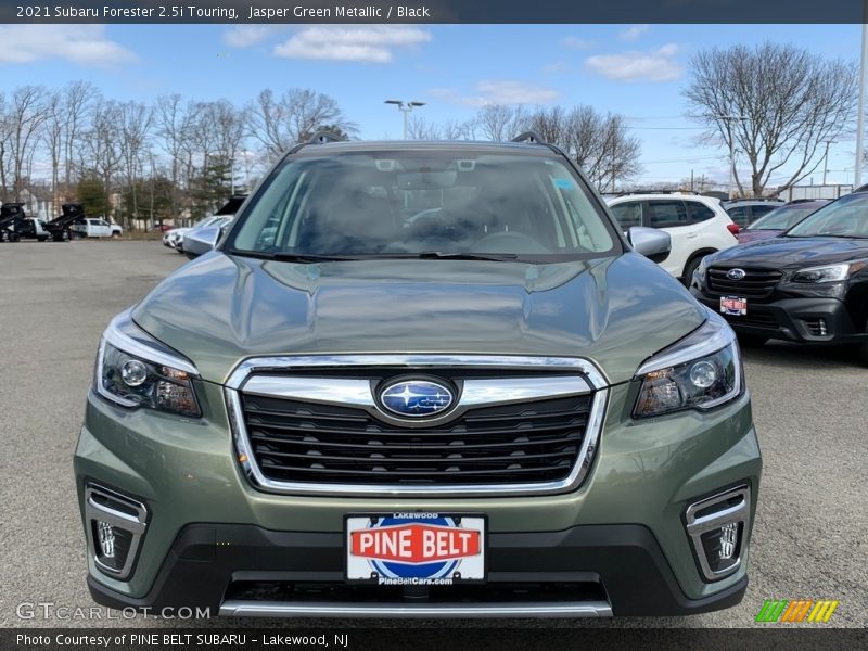 Jasper Green Metallic / Black 2021 Subaru Forester 2.5i Touring