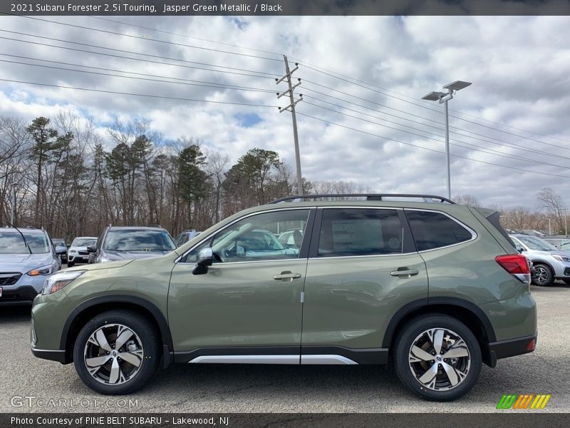 Jasper Green Metallic / Black 2021 Subaru Forester 2.5i Touring