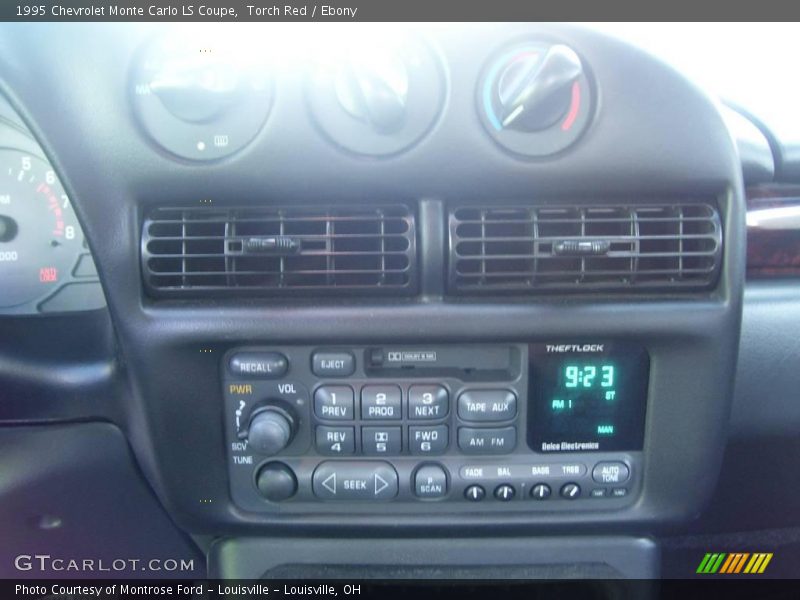 Torch Red / Ebony 1995 Chevrolet Monte Carlo LS Coupe