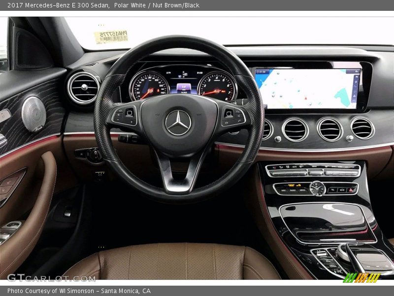 Dashboard of 2017 E 300 Sedan
