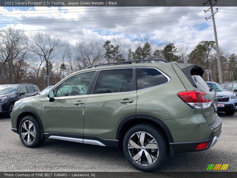 Jasper Green Metallic / Black 2021 Subaru Forester 2.5i Touring