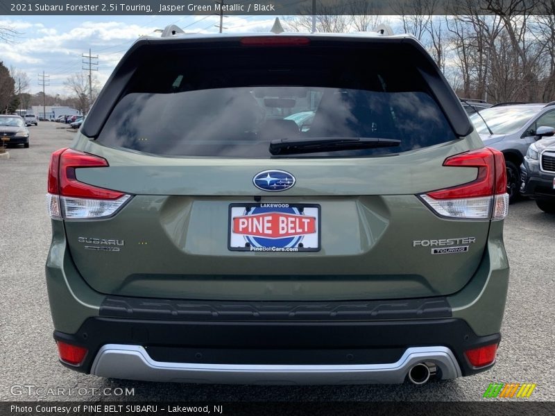 Jasper Green Metallic / Black 2021 Subaru Forester 2.5i Touring