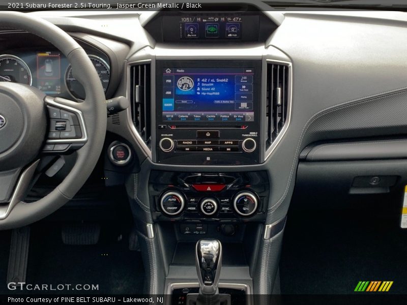 Jasper Green Metallic / Black 2021 Subaru Forester 2.5i Touring