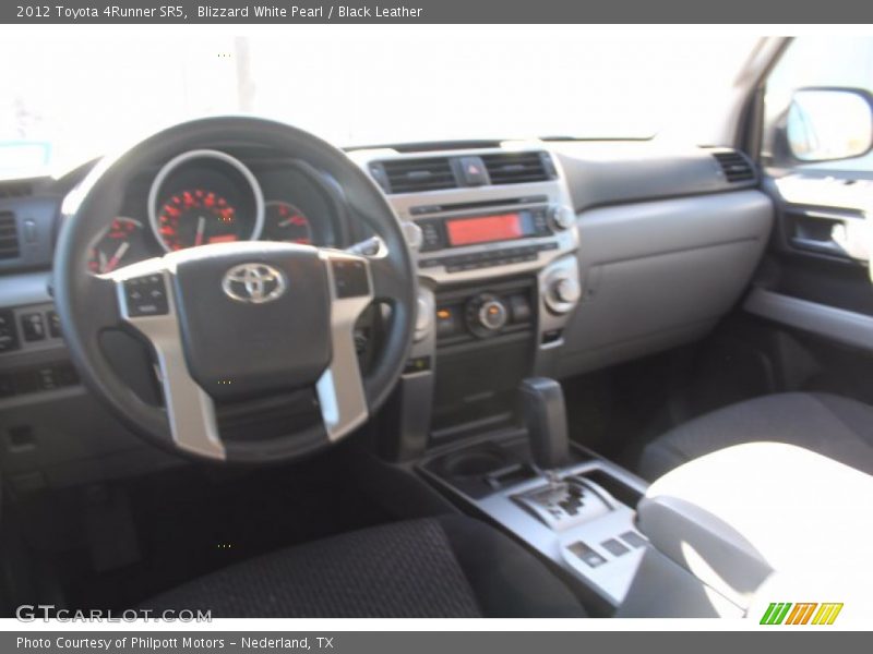 Blizzard White Pearl / Black Leather 2012 Toyota 4Runner SR5