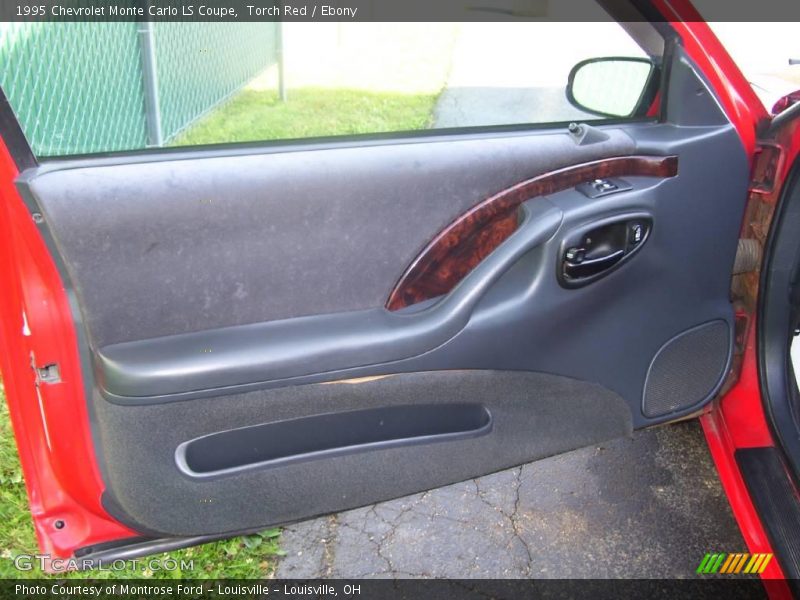 Torch Red / Ebony 1995 Chevrolet Monte Carlo LS Coupe