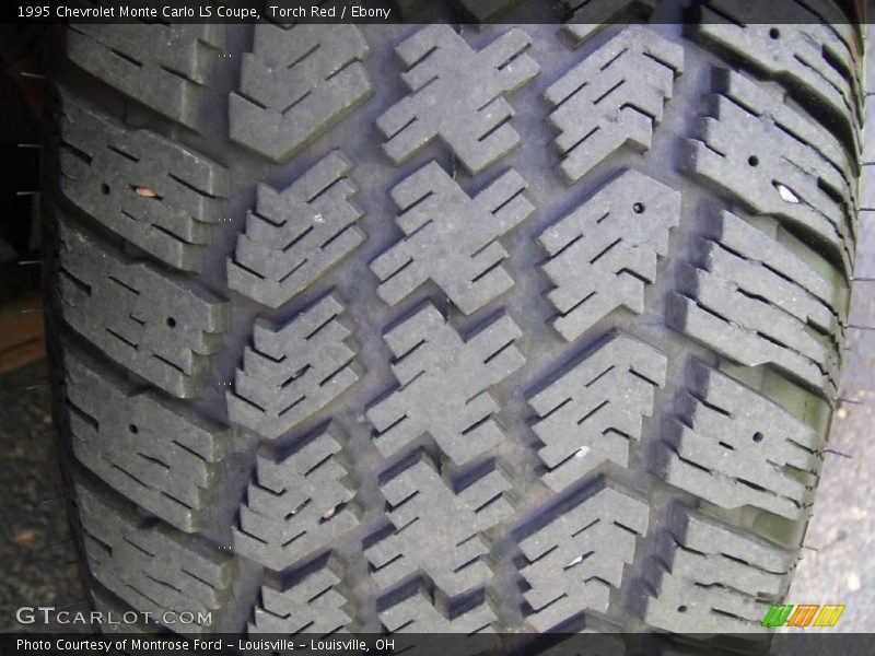 Torch Red / Ebony 1995 Chevrolet Monte Carlo LS Coupe