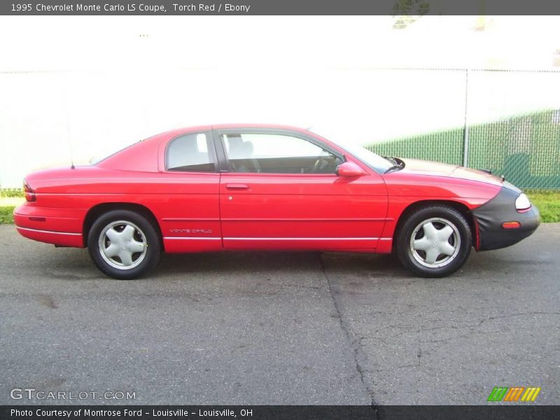 Torch Red / Ebony 1995 Chevrolet Monte Carlo LS Coupe