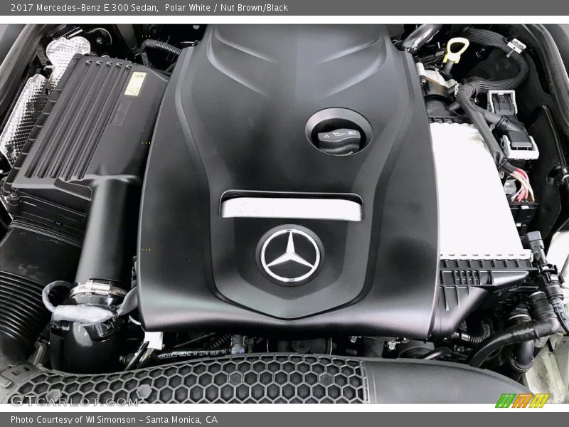 Polar White / Nut Brown/Black 2017 Mercedes-Benz E 300 Sedan