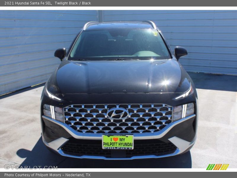 Twilight Black / Black 2021 Hyundai Santa Fe SEL