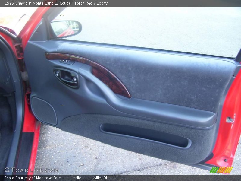 Torch Red / Ebony 1995 Chevrolet Monte Carlo LS Coupe