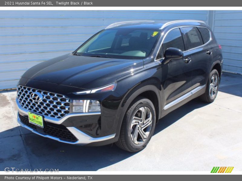 Twilight Black / Black 2021 Hyundai Santa Fe SEL
