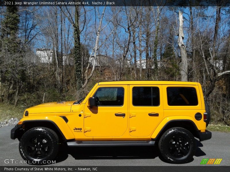 Nacho / Black 2021 Jeep Wrangler Unlimited Sahara Altitude 4x4