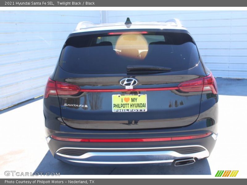 Twilight Black / Black 2021 Hyundai Santa Fe SEL