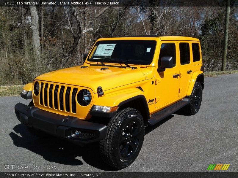 Nacho / Black 2021 Jeep Wrangler Unlimited Sahara Altitude 4x4
