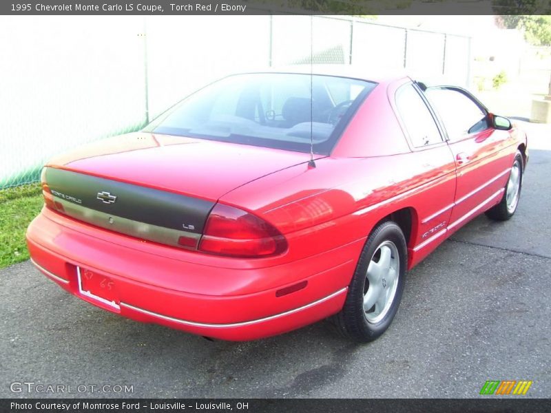 Torch Red / Ebony 1995 Chevrolet Monte Carlo LS Coupe