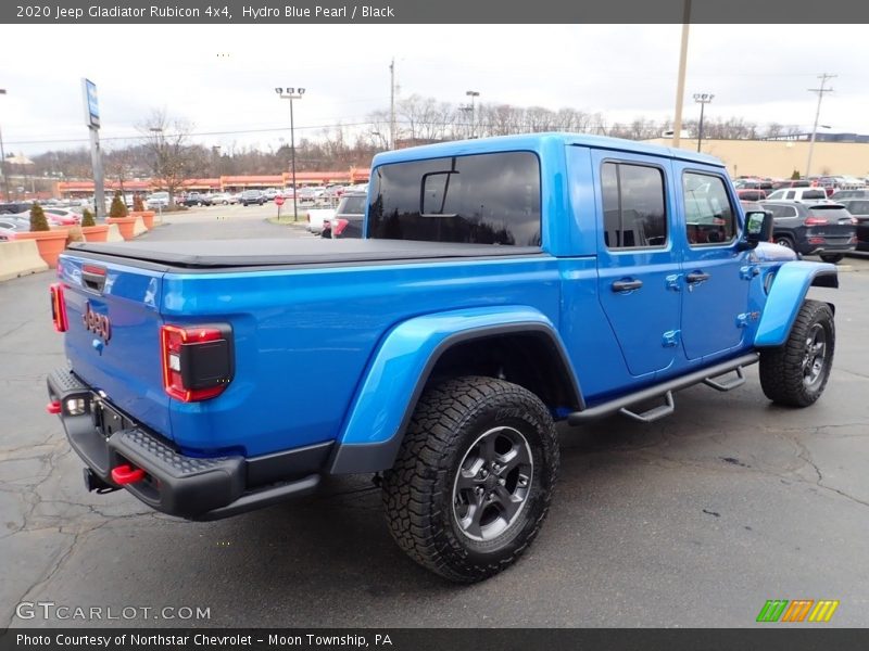Hydro Blue Pearl / Black 2020 Jeep Gladiator Rubicon 4x4