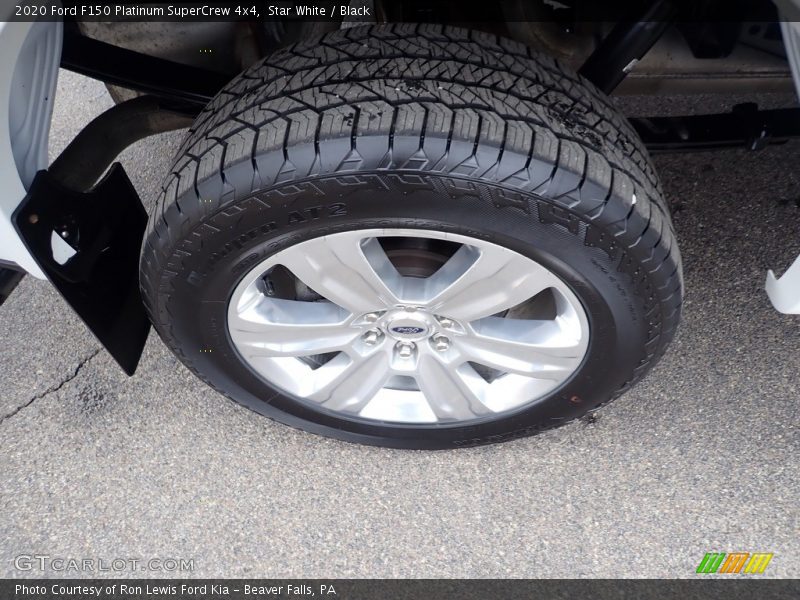 Star White / Black 2020 Ford F150 Platinum SuperCrew 4x4