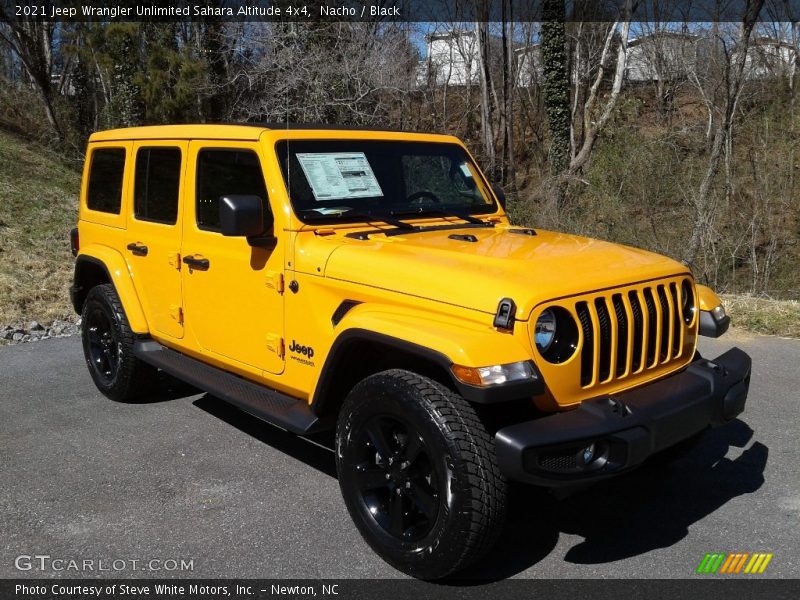 Nacho / Black 2021 Jeep Wrangler Unlimited Sahara Altitude 4x4