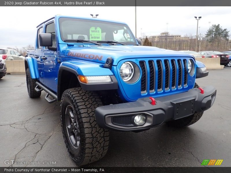Hydro Blue Pearl / Black 2020 Jeep Gladiator Rubicon 4x4