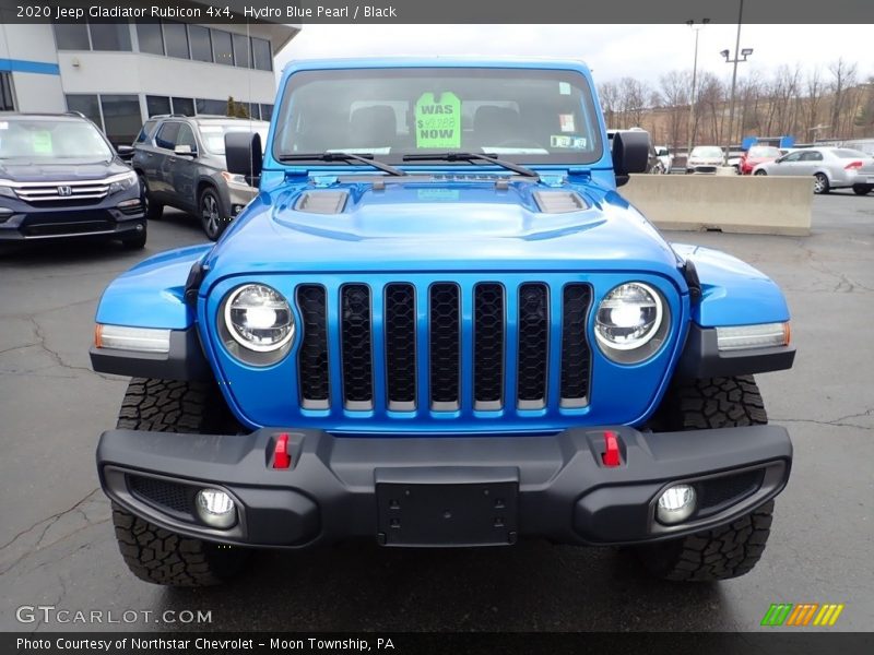 Hydro Blue Pearl / Black 2020 Jeep Gladiator Rubicon 4x4