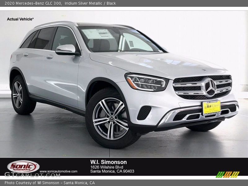 Iridium Silver Metallic / Black 2020 Mercedes-Benz GLC 300