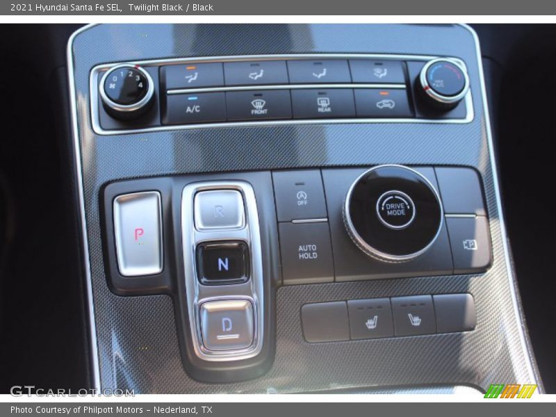 Twilight Black / Black 2021 Hyundai Santa Fe SEL