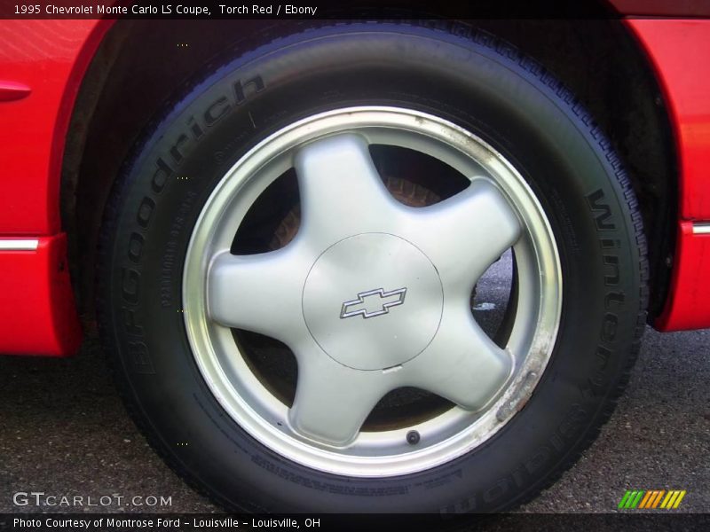 Torch Red / Ebony 1995 Chevrolet Monte Carlo LS Coupe