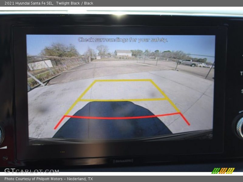 Twilight Black / Black 2021 Hyundai Santa Fe SEL