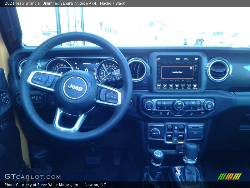 Nacho / Black 2021 Jeep Wrangler Unlimited Sahara Altitude 4x4